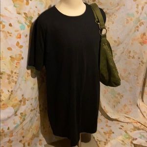 Basic black tall dress